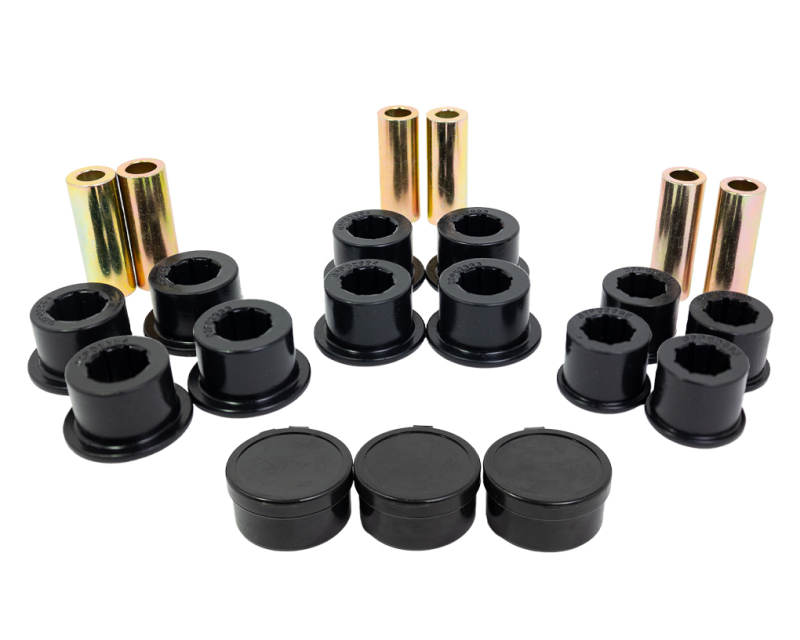 Nissan Titan Spring Bushing Set - Rear - Energy Suspension - Hyper-Flex - Black - `04-`15